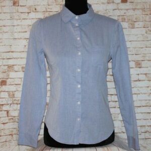 H&M Long Sleeve Button-Down Shirt Size 2